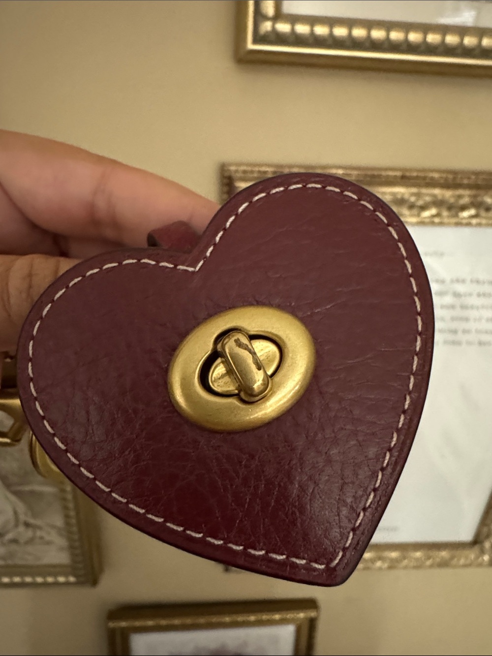 Coach ReLoved Red Heart AirPod case - Picture 5 of 5